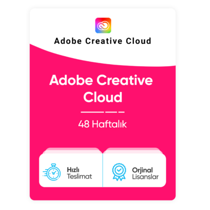 Adobe Creative Cloud – 48 Haftalık