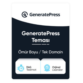 GeneratePress Pro WP Teması