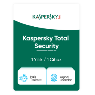 Kaspersky Total Security – 1 Yıllık